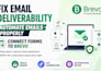 setup brevo automation SMTP deliverability API form integration spam issues